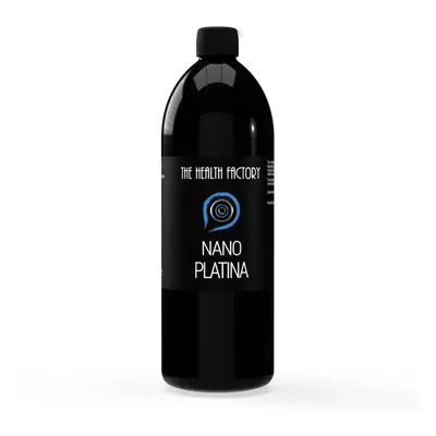 The Health Factory - Nano Platinum, Minerální voda, 1000 ml