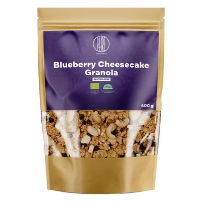 BrainMax Pure Blueberry Cheesecake Granola, Borůvky a Bílá čokoláda, BIO