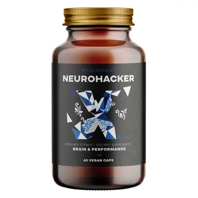 BrainMax NeuroHacker, Dopamine Upgrade! 60 rostlinných kapslí