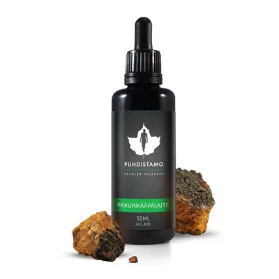 Puhdistamo - Chaga Extract, 50ml (Pakurikääpäuute)