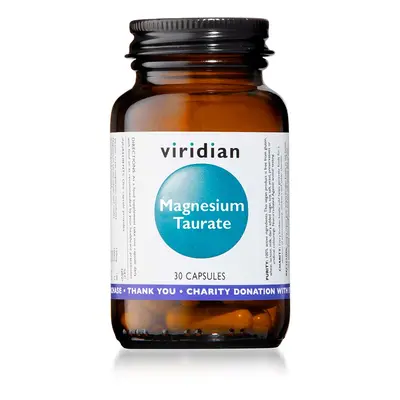 Viridian Magnesium Taurate 90 kapslí (Taurát hořečnatý)