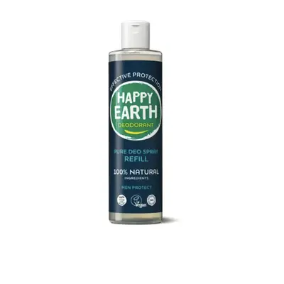 Happy Earth - Deodorant pro muže, náhradní náplň, 300 ml