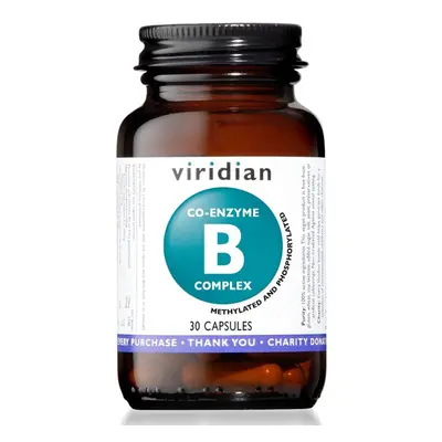 Viridian Co-enzyme B Complex 30 kapslí