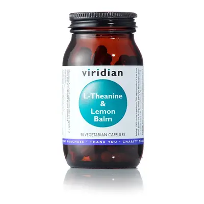 Viridian L-Theanine & Lemon Balm 90 kapslí