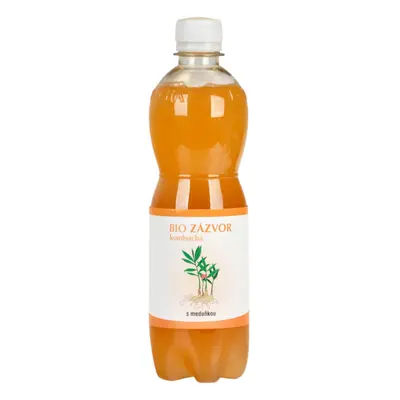 STEVIKOM - Kombucha zázvorová s meduňkou BIO, 500ml