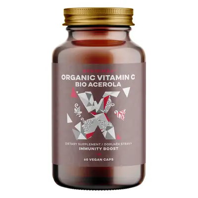 BrainMax Organic Vitamin C BIO Acerola, vitamín C z Aceroly