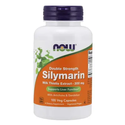 Now® Foods NOW Double Strength Silymarin milk thistle extract (extrakt z ostropestřce s artyčoke