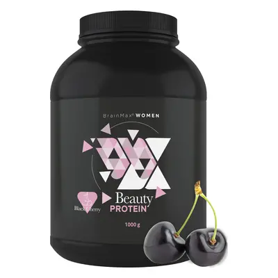 BrainMax Women Beauty Protein, protein pro ženy s kolagenem, keratinem a vitamíny, 1000 g Příchu