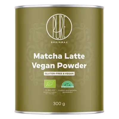 BrainMax Pure Matcha Latte Vegan, BIO