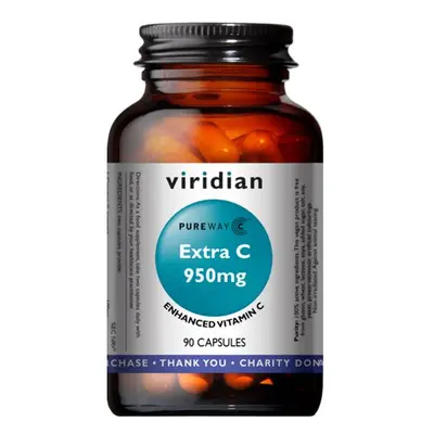 Viridian Extra C 950mg (Vitamín C), 90 kapslí