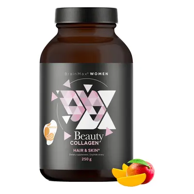 BrainMax Women Beauty Fish Collagen, mořský rybí kolagen Naticol®, Příchuť: Mango