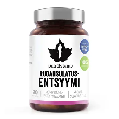 Puhdistamo - Digestive Enzymes 30 kapslí (Trávicí enzymy - Ruoansulatus Enstsyymi)