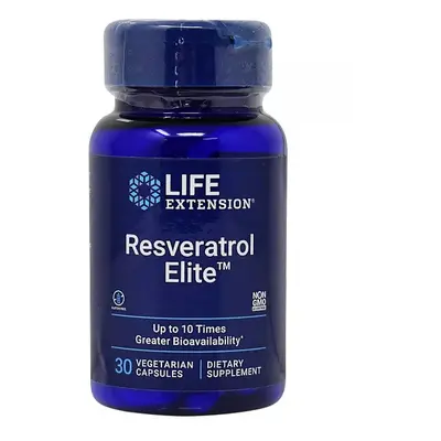 Life Extension Resveratrol EIite™, 30 rostlinných kapslí