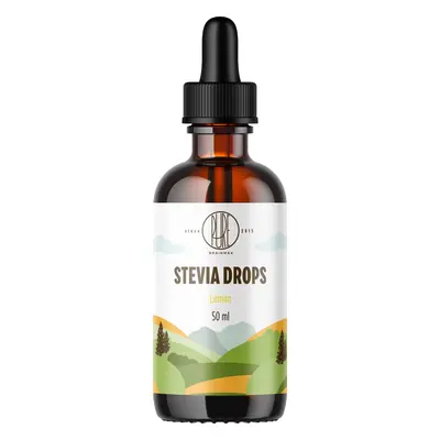 BrainMax Pure Stevia drops, Stévie kapky, různé druhy, 50 ml Příchuť: Citron