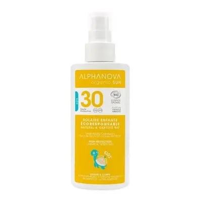 Alphanova - Opalovací krém ve spreji pro děti SPF 30 BIO, 125 g