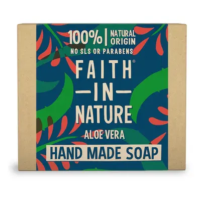 Faith in Nature - Rostlinné tuhé mýdlo s pravým Aloe Vera, 100g