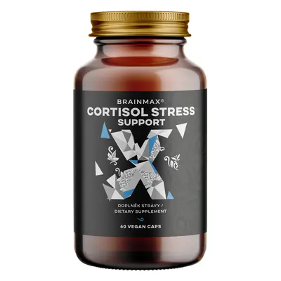 BrainMax Cortisol Stress Support, komplex pro zvládání stresu