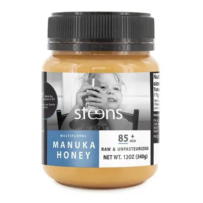 Steens - RAW Manuka Honey (Manukový med) 85+ MGO, 225 g