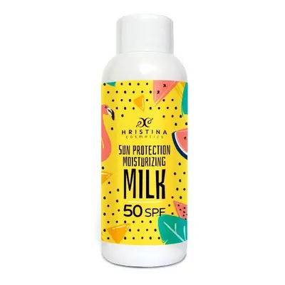 Hristina - Přírodní hydratační mléko na opalování 50 SPF, 150 ml