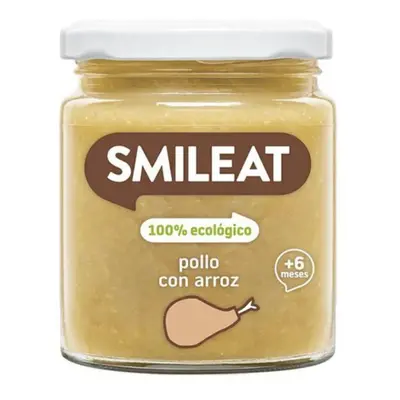 Smileat příkrm kuře s rýží a zeleninou s extra panenským olivovým olejem, 6M+, BIO