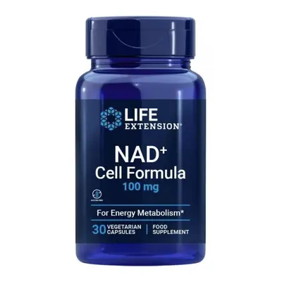 Life Extension NAD+ Cell Formula, Nicotinamide riboside, 100 mg, 30 kapslí