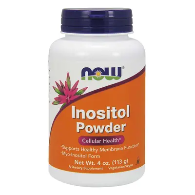 Now® Foods NOW Inositol (myo-inositol), čistý prášek, 113g