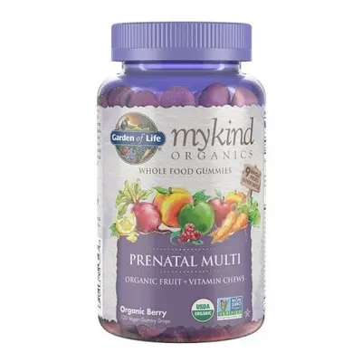 Garden of life Mykind Prenatal gummy, multivitamín pro těhotné ženy, 120 gumových bonbónů