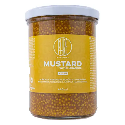 BrainMax Pure Habanero Mustard, hořčice s Habanero