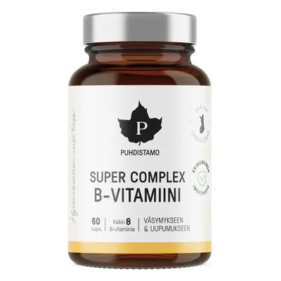 Puhdistamo - Super Vitamin B Complex 60 kapslí