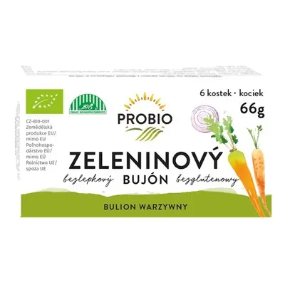 PROBIO - Bujón zeleninový, kostky 6 x 0,5 l, BIO, 66 g