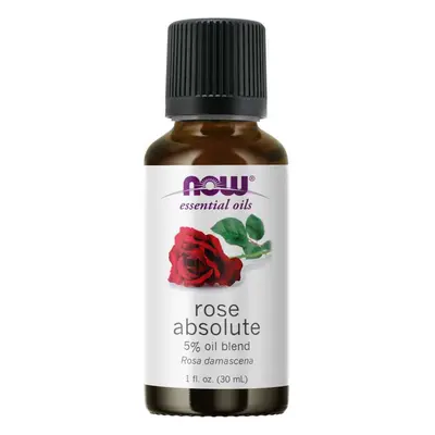 Now® Foods NOW Essential Oil, Rose Absolute Oil Blend (éterický olej Růže), 30 ml