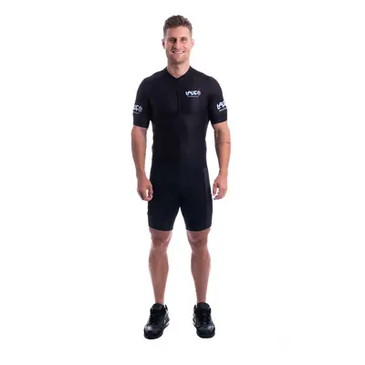 BrainMax LAUF cyklistický set, dres a kraťasy, černý