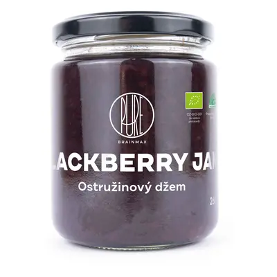 BrainMax Pure Blackberry Jam, Džem Ostružina, BIO, 260g