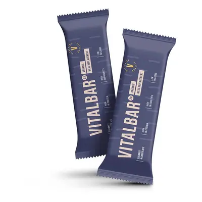 VitalVibe Proteinová Tyčinka Vitalbar™ 2.0 BIO Coconut & Chocolate, Protein Bar Brownie