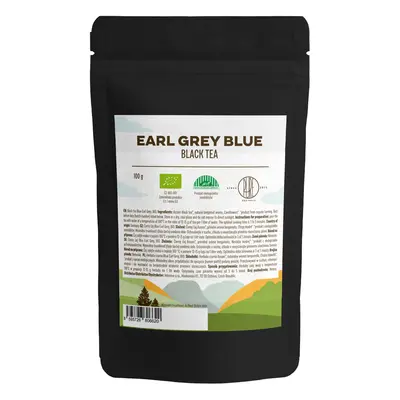 BrainMax Pure Earl Grey Blue, Black Tea, černý čaj, BIO