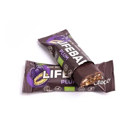 LifeFood - Tyčinka Lifebar InChoco tyčinka švestka RAW, BIO