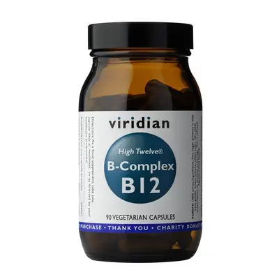 Viridian B-Complex B12 High Twelwe® 90kapslí