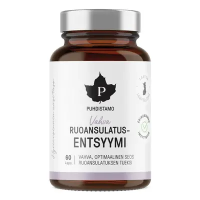 Puhdistamo - Super Digestive Enzymes 60 kapslí (Super trávicí enzymy - Vahva Ruoansulatus Enstsy