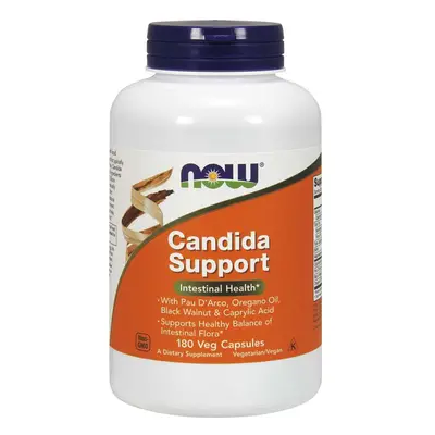 Now® Foods NOW Candida Support, 180 rostlinných kapslí