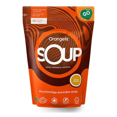 Orangefit Soup, proteinová polévka, curry, 450 g