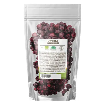 BrainMax Pure Lyophilized Cherries, Lyofilizované višně, BIO