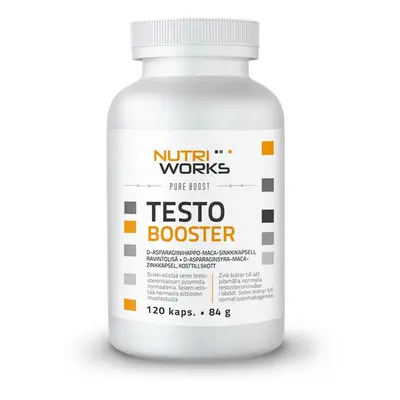 NutriWorks Testo Booster 120 kapslí