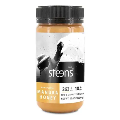 Steens - RAW Manuka Honey (Manukový med) UMF 10+ (263+ MGO), 500 g