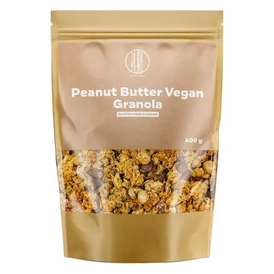 BrainMax Pure Peanut Butter Vegan Granola, granola s arašídovým máslem