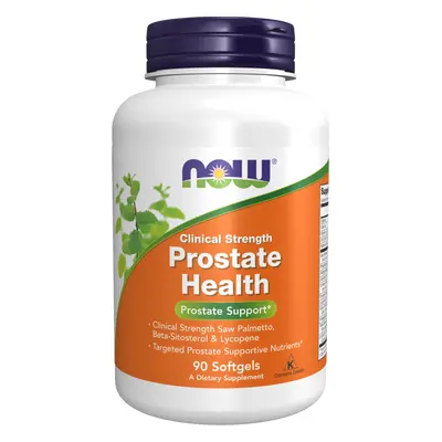 Now® Foods NOW Prostate Health Clinical Strength (zdraví prostaty), 90 softgelových kapslí