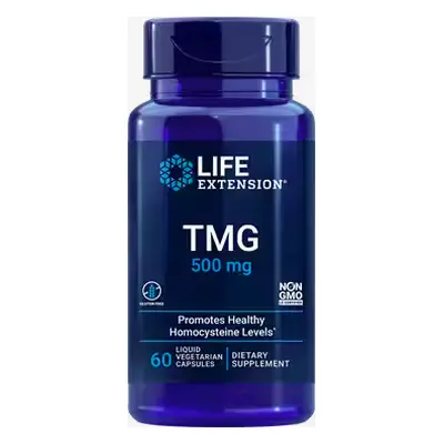 Life Extension TMG (Trimethylglycin), 500 mg, 60 kapslí