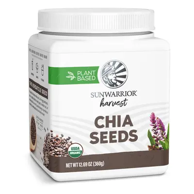 Sunwarrior Organic Chia Seeds, chia semínka, 360 g