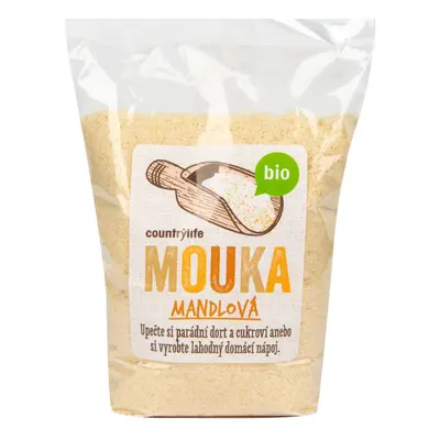 CountryLife - Mouka mandlová BIO - bezlepková, 250g