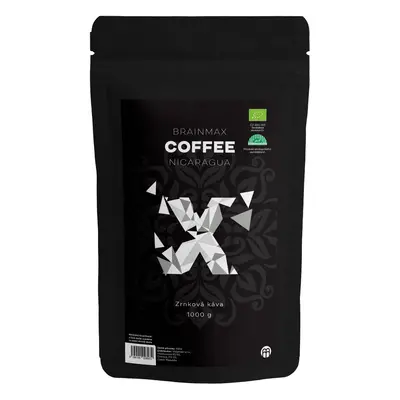 BrainMax Coffee Nicaragua, zrnková káva, BIO