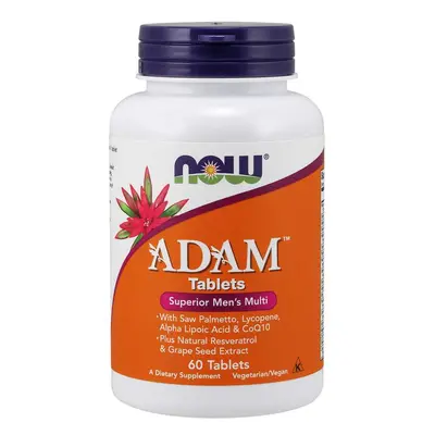 Now® Foods NOW Adam, Multivitamin pro muže, 60 tablet